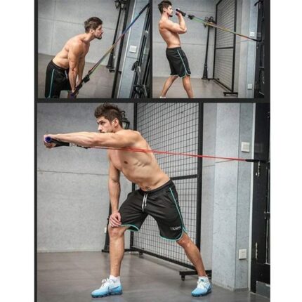 Profession Elastic Fitness Resistance Band Multifunctional Adjustable Chest Expander Hand Muscle Exerciser Training Fitness Tool